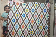 Load image into Gallery viewer, Aqua Gala, A Finished Quilt