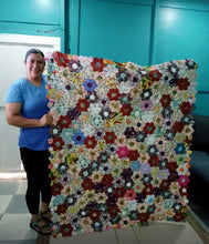 Load image into Gallery viewer, Blossom Symphony, A Finished Quilt