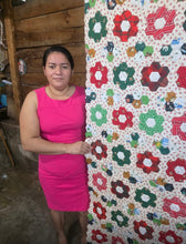 Load image into Gallery viewer, Poinsettia Palace, A Finished Quilt