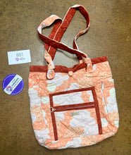 Load image into Gallery viewer, Coral Beach,  Multi Pocket Hexagon Bag