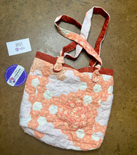 Load image into Gallery viewer, Coral Beach,  Multi Pocket Hexagon Bag