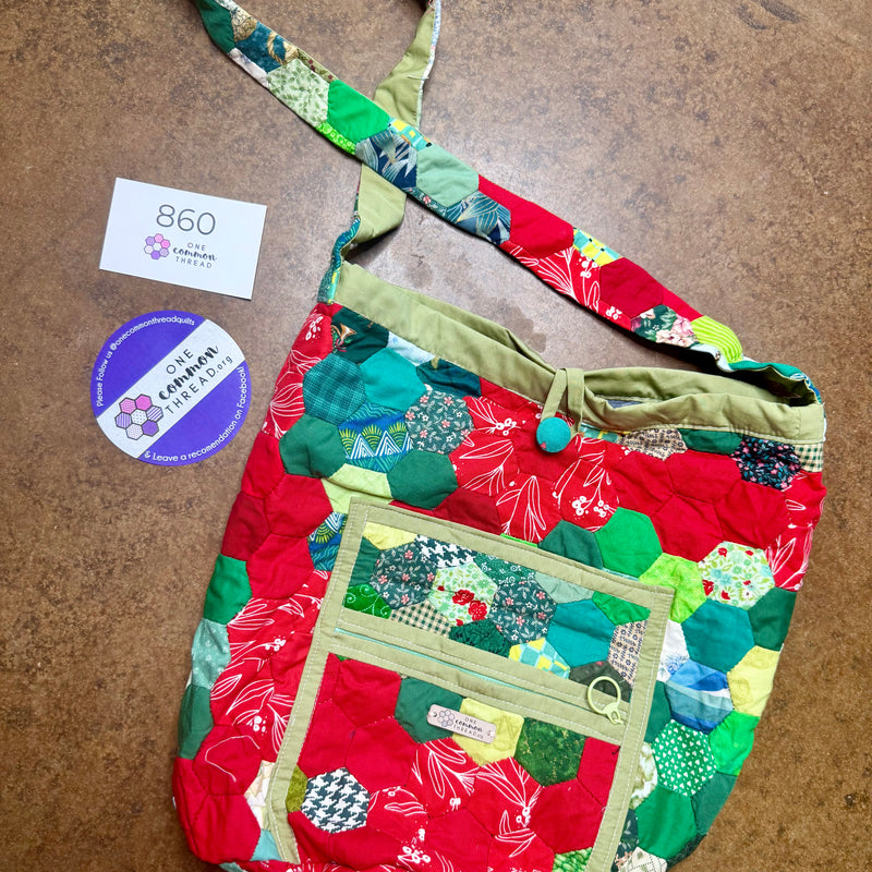 Festive Tides, Side Satchel Bucket Bag