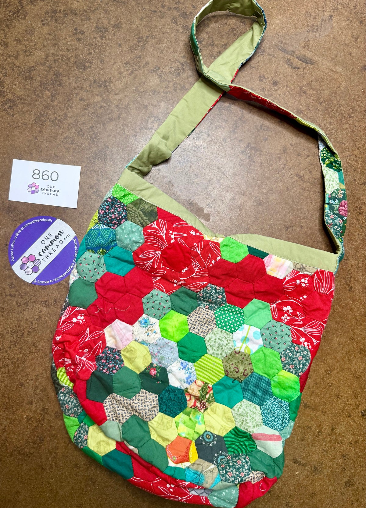 Festive Tides, Side Satchel Bucket Bag