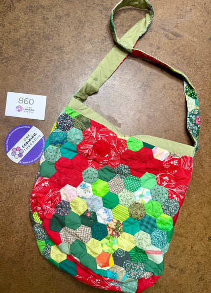 Festive Tides, Side Satchel Bucket Bag