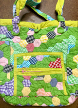 Load image into Gallery viewer, Laurel Beach, Multi Pocket Hexagon Bag