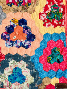 Patches of Pink, A Finished Quilt