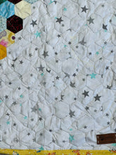 Load image into Gallery viewer, Happy Baby, A Finished Baby/Comfort Quilt