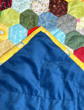 Load image into Gallery viewer, Happy Baby, A Finished Baby/Comfort Quilt