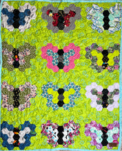 Load image into Gallery viewer, Butterfly Baby, A Finished Baby Quilt