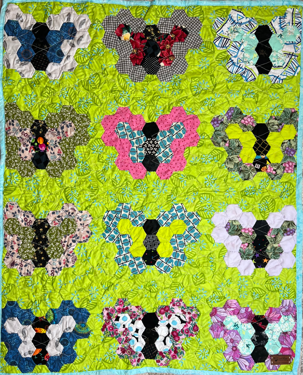 Butterfly Baby, A Finished Baby Quilt