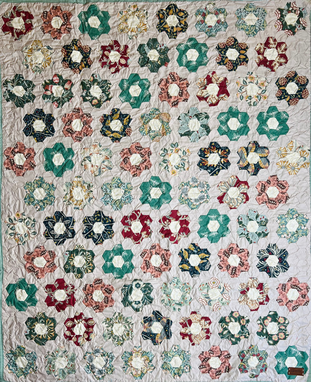 Royal Botanical, A Finished Quilt