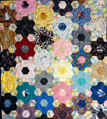 Eclectic Garden, A Finished Quilt