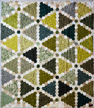 Load image into Gallery viewer, Garden Green, A Finished Quilt