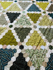 Garden Green, A Finished Quilt