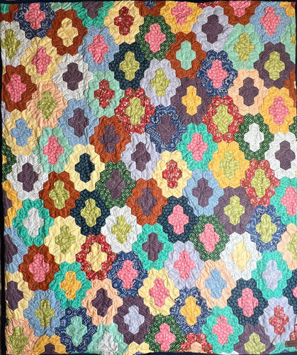 Peace and Love, A Finished Quilt