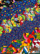 Load image into Gallery viewer, Bursting Happiness, A Finished Children&#39;s Quilt