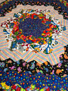 Bursting Happiness, A Finished Children's Quilt