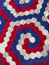 Load image into Gallery viewer, America&#39;s Firecracker, A Finished Quilt