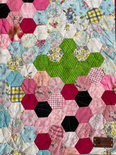 Load image into Gallery viewer, Picnic of Strawberries, A Finished Quilt +