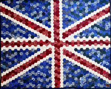 Load image into Gallery viewer, Union Jack, A Finished Quilt