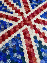 Load image into Gallery viewer, Union Jack, A Finished Quilt