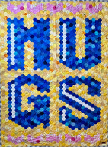 Hugs & Kisses, A Finished Quilt