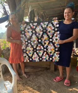 Kiwi Baby, A Finished Baby/ Comfort Quilt