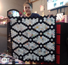 Load image into Gallery viewer, Baby Einstein, A Finished Baby/Comfort Quilt