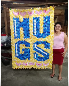 Hugs & Kisses, A Finished Quilt