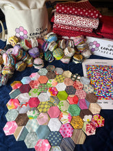 Load image into Gallery viewer, Possible Elements, 1&quot; Hexagons 1100 piece Quilt Kit