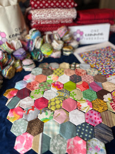 Possible Elements, 1" Hexagons 1100 piece Quilt Kit