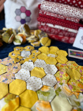 Load image into Gallery viewer, Sunshine, 1&quot; Hexagon Table Runner Kit, 350 pieces