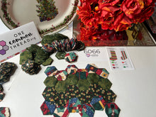 Load image into Gallery viewer, Christmas Jewels Stocking  Kit, Makes 2, 1&quot; Hexagons, 200 pieces