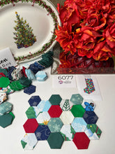 Load image into Gallery viewer, Christmas Special Stocking  Kit, Makes 2, 1&quot; Hexagons, 200 pieces