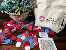 Load image into Gallery viewer, American Sprinkles, 1&quot; Hexagons 1200 piece Quilt Kit