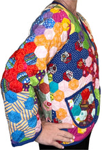 Load image into Gallery viewer, Alice In Wonderland, Quilted Jacket with Buttons