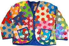 Load image into Gallery viewer, Alice In Wonderland, Quilted Jacket with Buttons