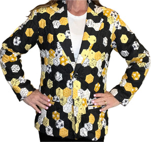 Honey Bee, Hexagon Blazer