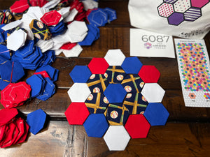 America's Game, 1" Hexagon Table Runner Kit, 350 pieces