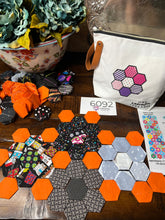 Load image into Gallery viewer, Hallowed Winds, 1&quot; Hexagon Table Runner Kit, 375 pieces