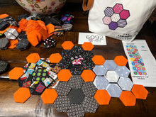 Load image into Gallery viewer, Hallowed Winds, 1&quot; Hexagon Table Runner Kit, 375 pieces
