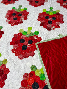 Strawberry Patch, A Finished Quilt