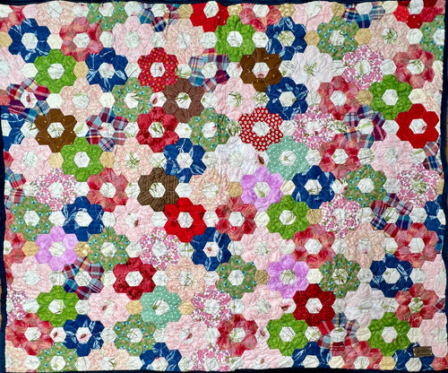 Prairie Flowers, A Finished Quilt