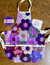 Load image into Gallery viewer, The Purple Monster, A Finished Children's Apron
