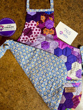 Load image into Gallery viewer, Purple People Eater, A Finished Children's Apron
