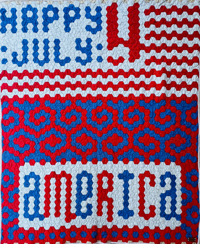 Happy 4th of July, A Finished Quilt*