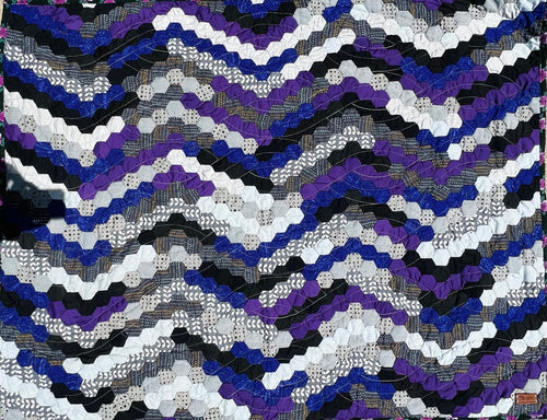 Midnight Meadow, A Finished Quilt