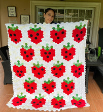 Load image into Gallery viewer, Strawberry Patch, A Finished Quilt