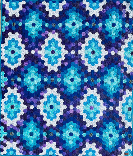 Deep Blue Sea, A Finished Quilt