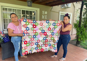 Prairie Flowers, A Finished Quilt